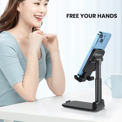 Desktop Phone Holder Stand Mobile Phone Support Adjustable Angle Height Cell Phone Stand  for All Smart Phones