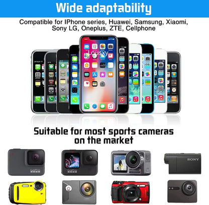 Mobile Phone Chest Harness Strap Holder Head Strap Mount Kit VLOG POV for Iphone Samsung Gopro Hero DJI OSMO AKASO Action Camera